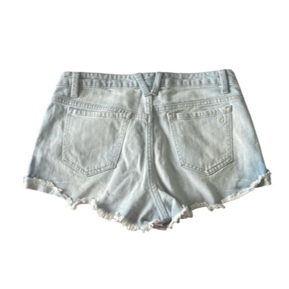 VOLCOM Light Blue Denim Shorts - Picture 2 of 3